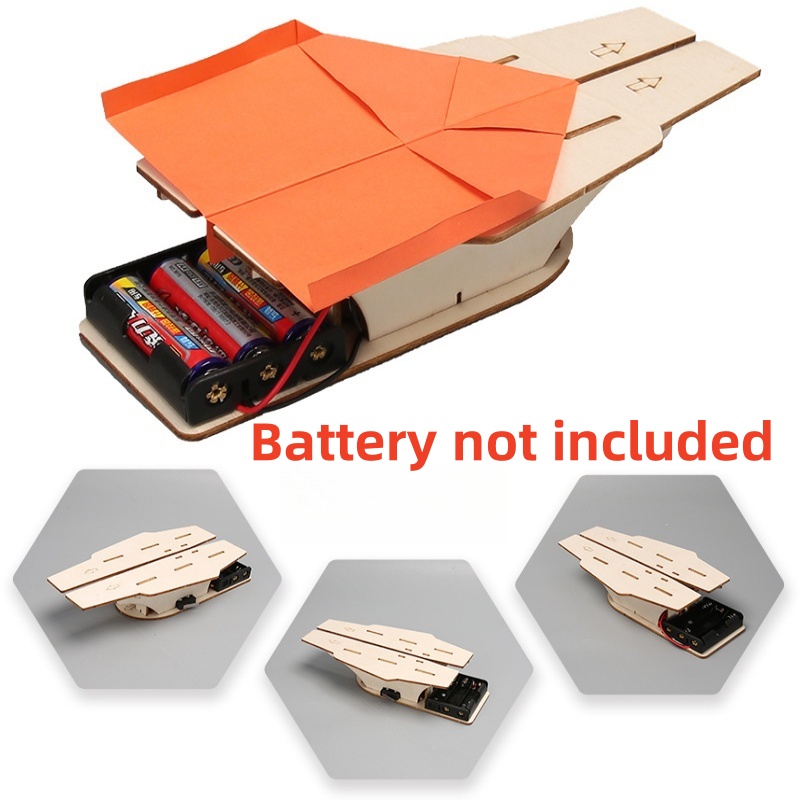 Diy Electronics Kids - Giocattolo Catapulta per Aerei di Carta