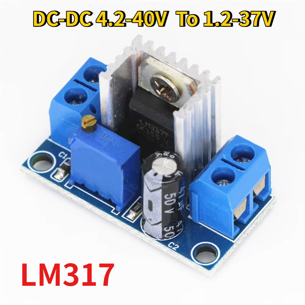 Lm317 Voltage Regulator - Modulo di alimentazione variabile LM317 Scheda