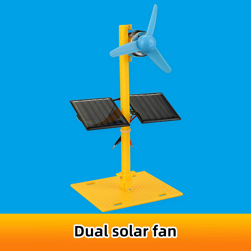 Diy Kit Elektronik - Modello di ventilatore elettrico solare fai-da-te