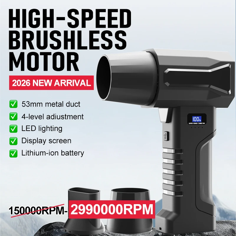 Diy Electronics Cleaner - Ventilatore Turbo 2990000 RPM, Soffiatore d'Aria