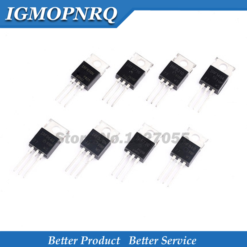 Lm317 Voltage Regulator - 10 pz IRF510 IRF520 IRF540 IRF640