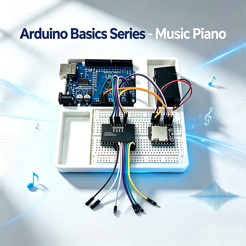 Diy Electronics Kits For Beginners - Kit Elettronico Fai-da-Te per Pianoforte Musicale