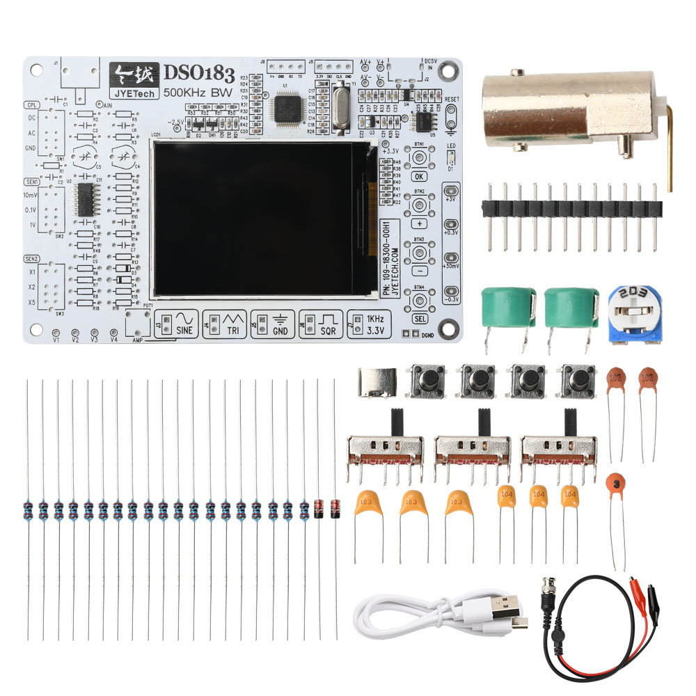 Diy Electronics Kits For Beginners - DC 5V DSO183 Oscilloscopio digitale Kit