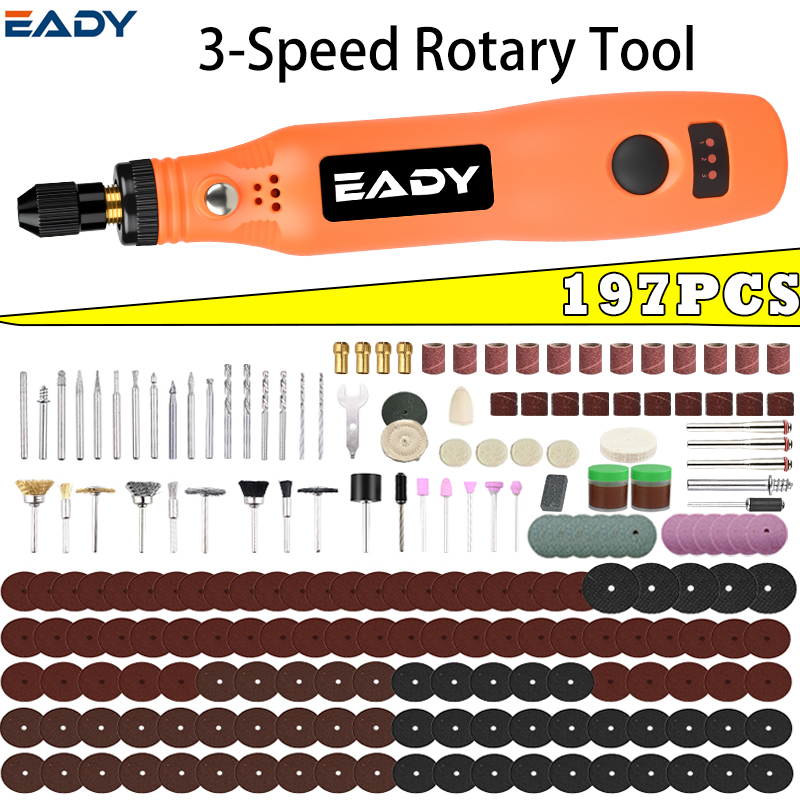 Diy Kit Elektronik - Kit di utensili rotanti senza fili