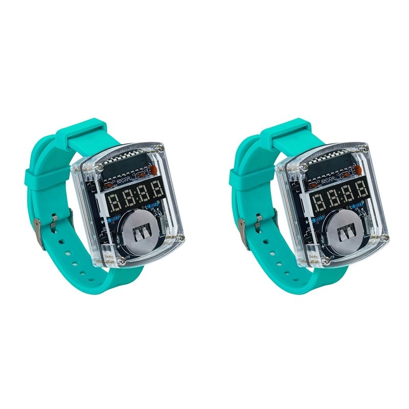 Diy Electronics Learning Kit - Kit Elettronico Fai-da-te 2X per Orologio