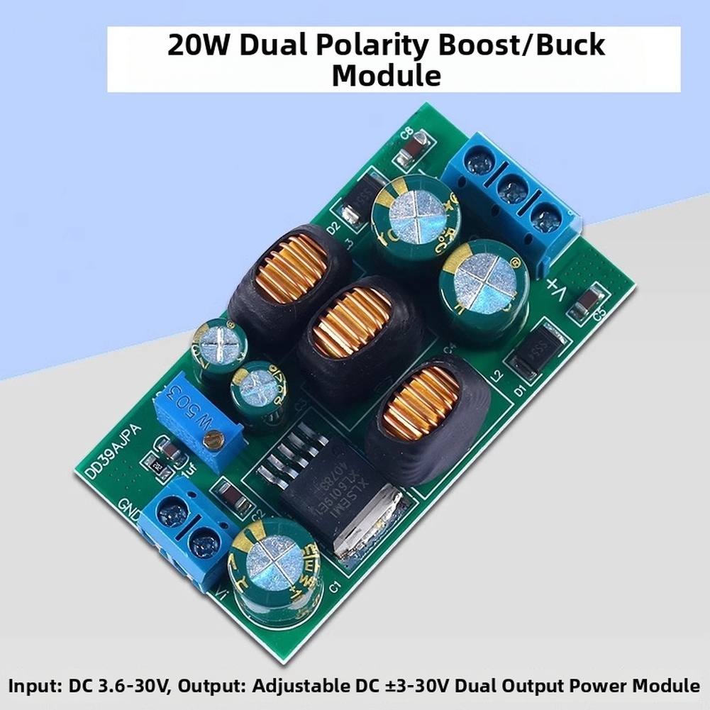 Diy Electronics Board - Convertitore DC-DC a Doppia Uscita Regolabile