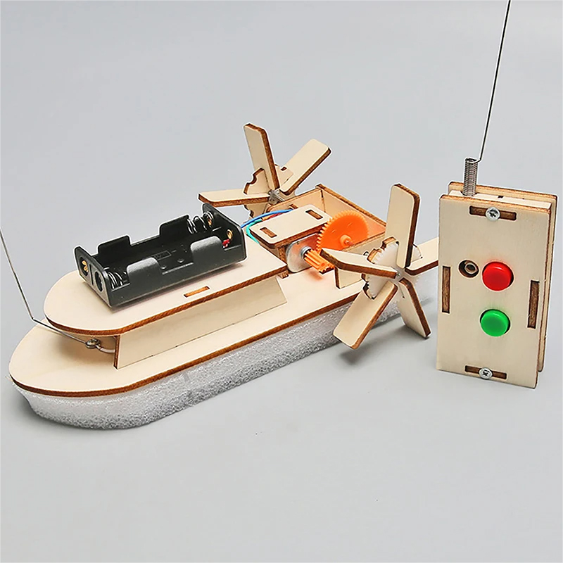Diy Kit Elektronik - Modello di barca fai-da-te Giocattoli scientifici