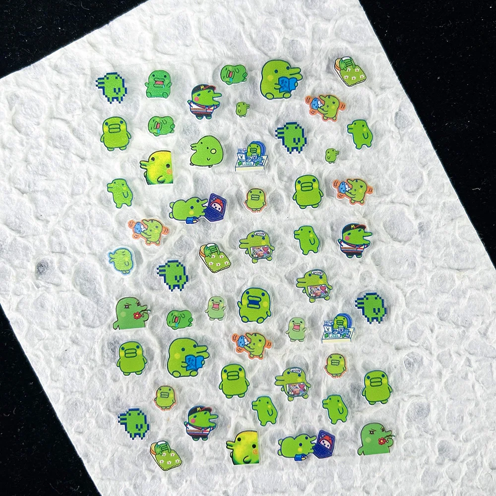 Diy Electronics Gifts - Adesivi Kawaii per Animali Elettronici Game
