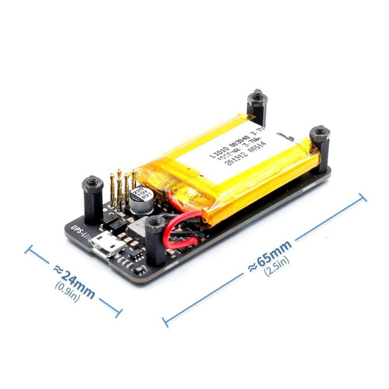 Raspberry Pi Zero - Modulo UPS-Lite per Raspberry Pi Serie
