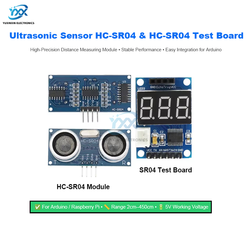 Ultrasonic Sensor Hc - Sensore ad ultrasuoni HC-SR04 HCSR04 Modulo