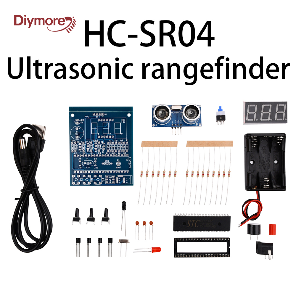 Ultrasonic Sensor Hc - Kit Allarme a Ultrasuoni Fai-da-te HC-SR04