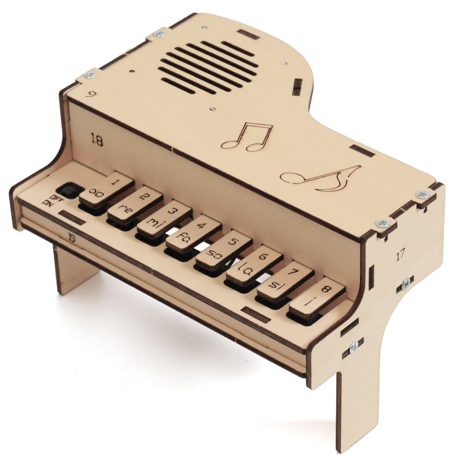 Modello di pianoforte elettron - Diy Electronics Kids recensione e prezzo