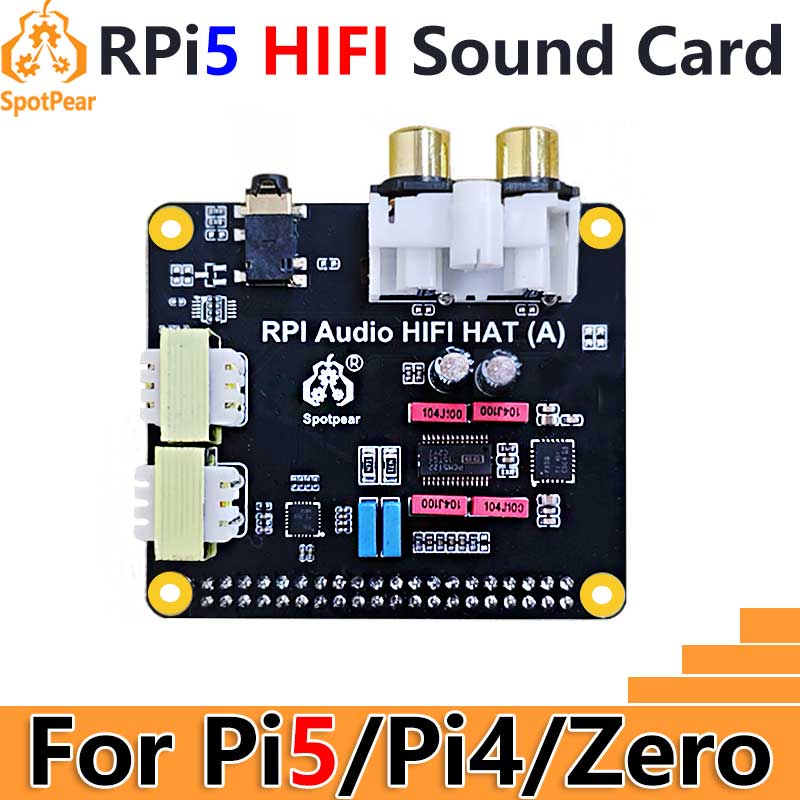 Raspberry Pi5 Audio HIFI HAT P - Raspberry Pi Zero recensione e prezzo
