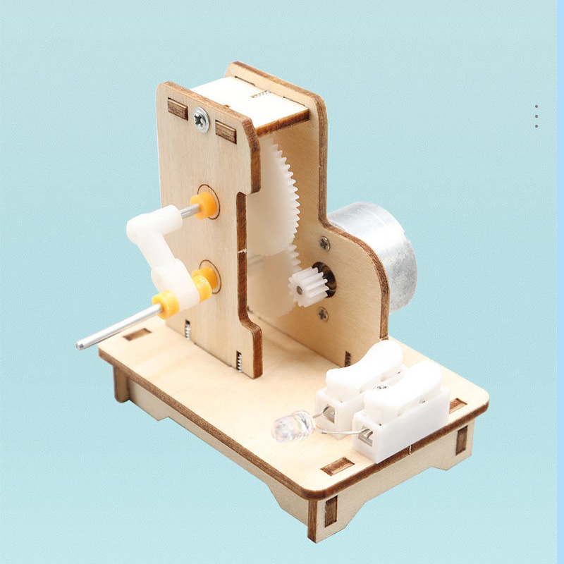 Mini generatore manuale fai-da - Diy Kit Elektronik recensione e prezzo