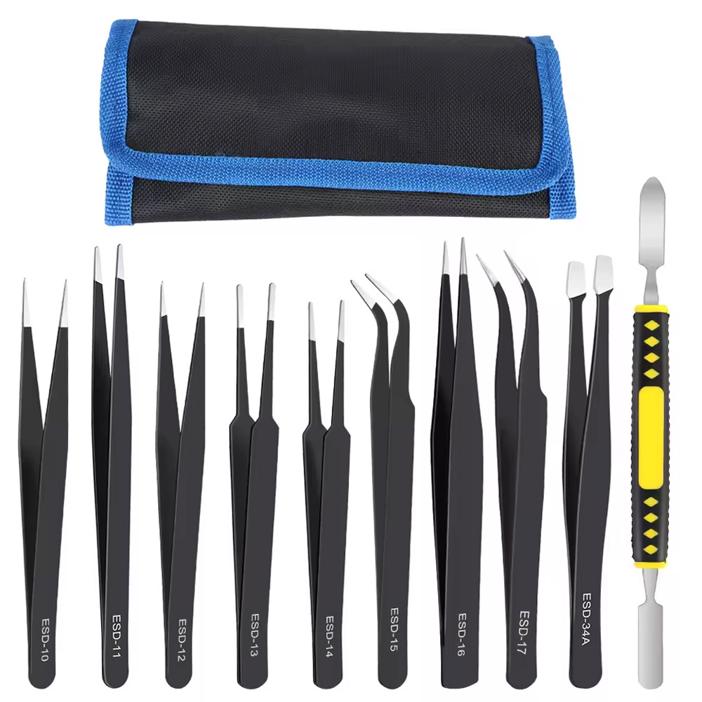 10 Pz/set Pinzette Di Precisio - Diy Electronics Repair recensione e prezzo