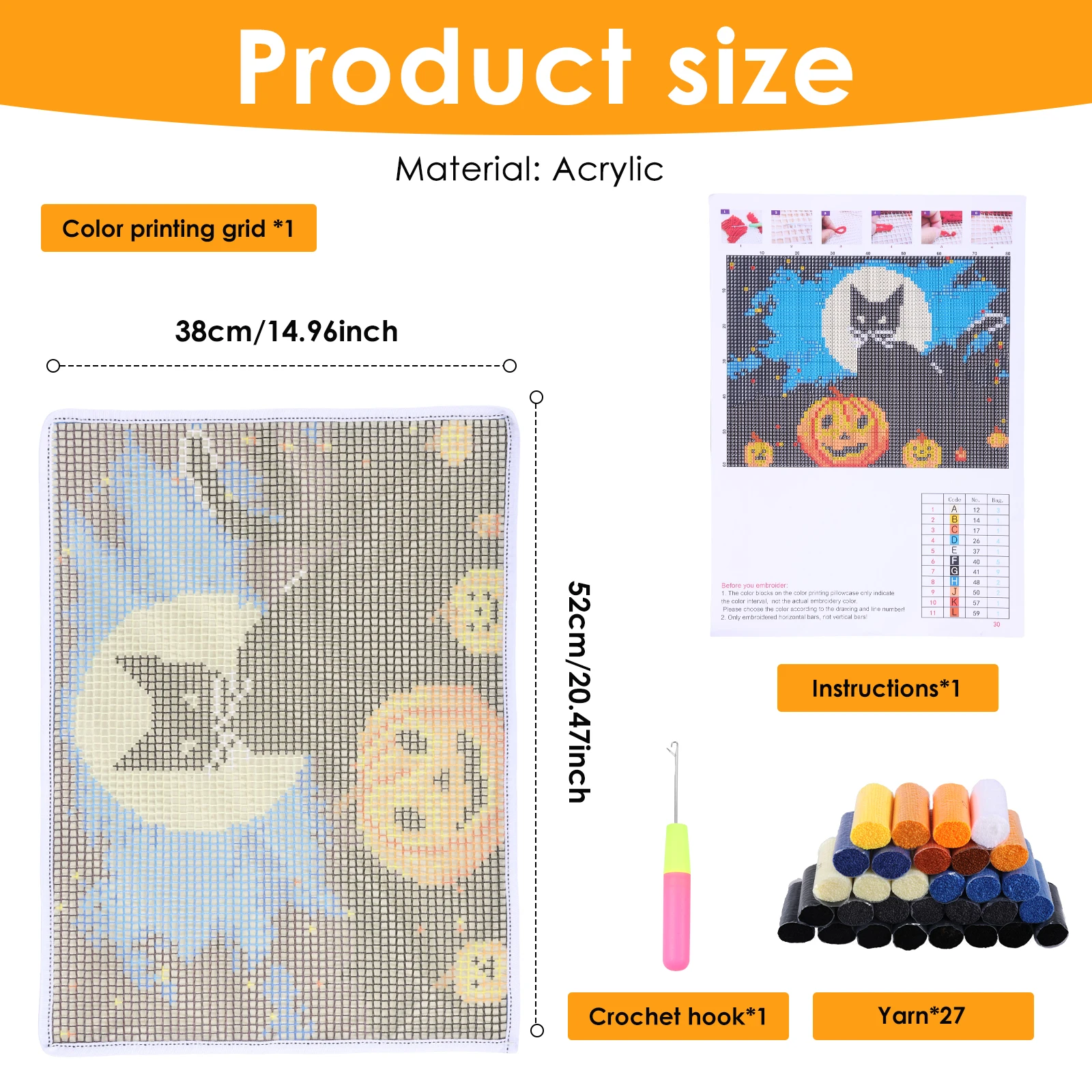Kit per Tappeti con Uncinetto, - Diy Electronics Kits For Adults recensione e prezzo