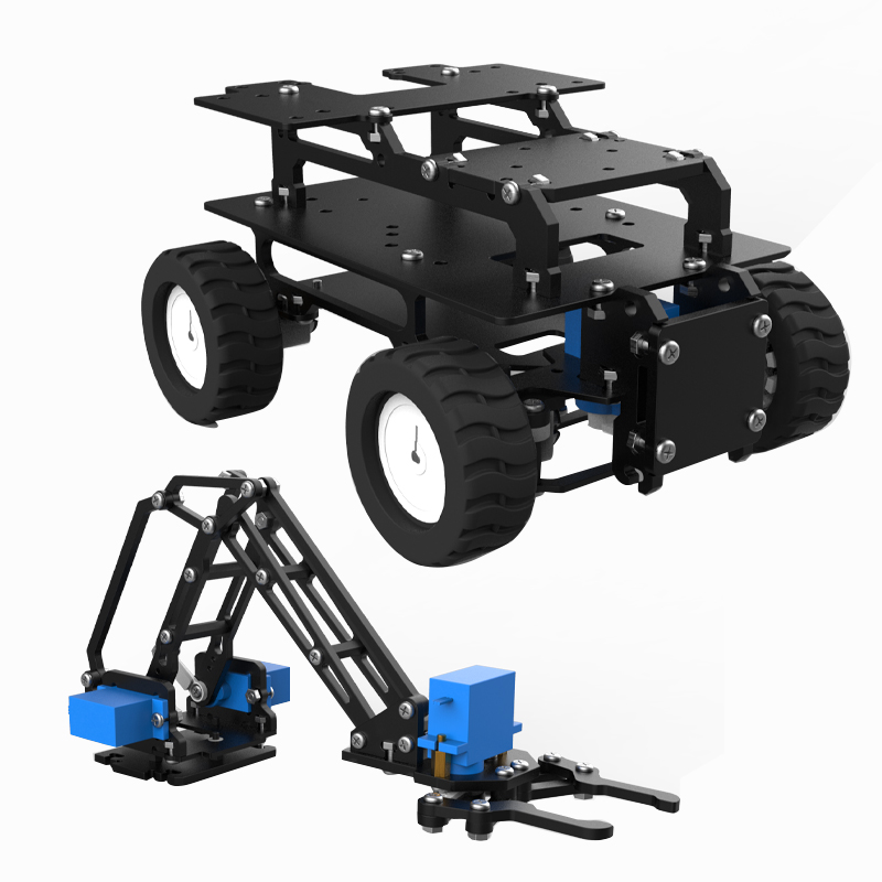 Acrilico 4WD Robot Auto Motore - Diy Kit Elektronik recensione e prezzo