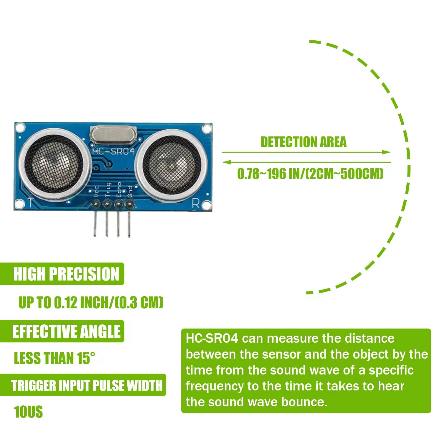 Modulo di distanza sensore ad  - Ultrasonic Sensor Hc recensione e prezzo