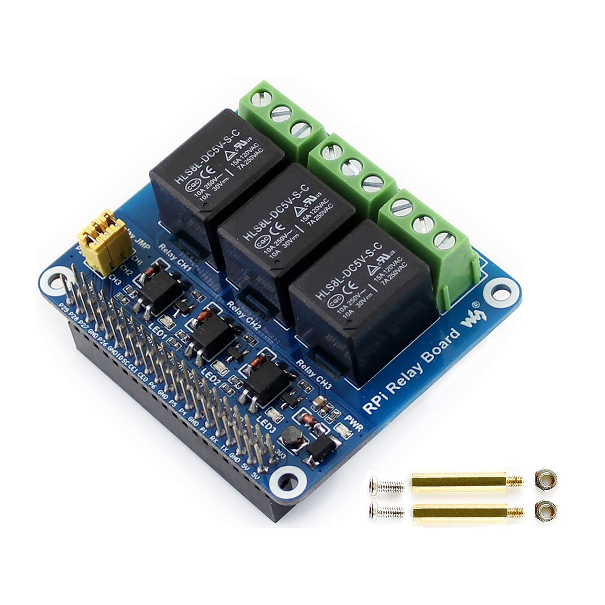 Waveshare Modulo Relè a 3 Cana - Raspberry Pi Zero recensione e prezzo