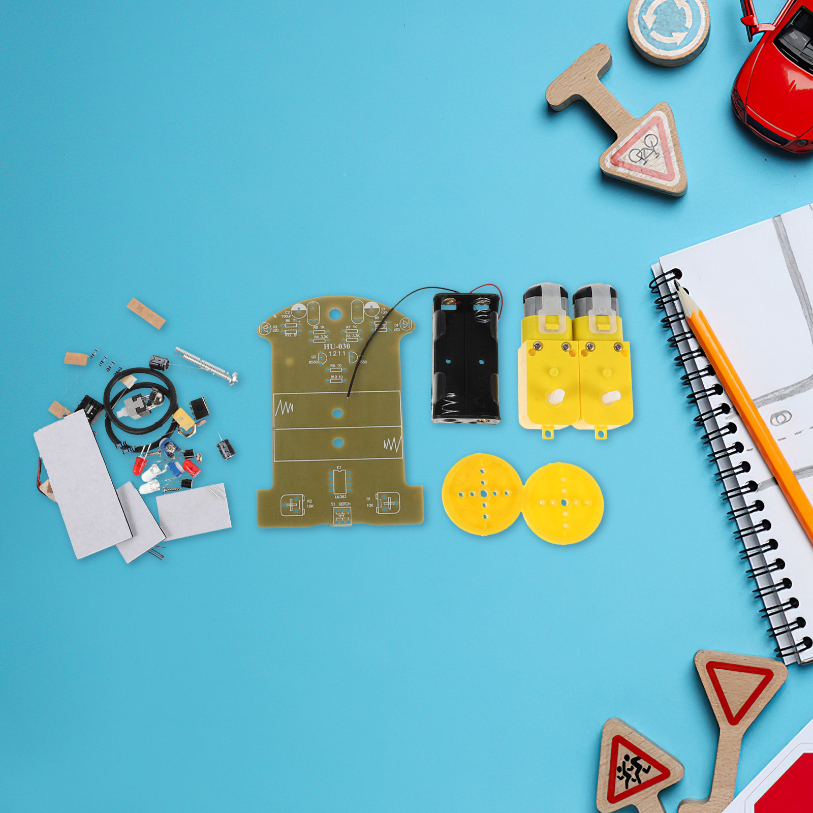 1 Set Kit Auto Intelligente Fa - Diy Electronics Learning Kit recensione e prezzo