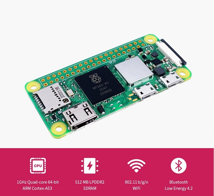 Raspberry Pi Zero 2 W, Cinque  - Raspberry Pi Zero recensione e prezzo