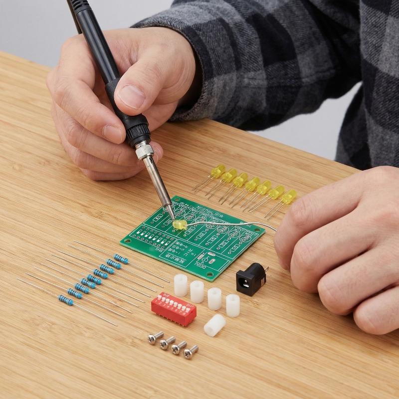 Kit di Pratica per Saldatura E - Diy Electronics Kits For Beginners recensione e prezzo