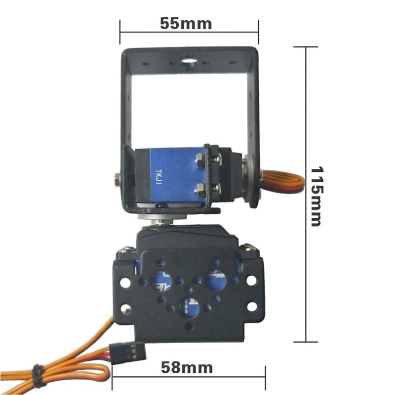 2 DOF Robot Pan e Tilt Servos  - Diy Kit Elektronik recensione e prezzo